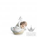 01006656 Lladro Family Stories "Birth"Статуэтка "Сладкие мечты" 13 x 14см
