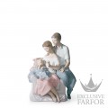 01006986 Lladro Family Stories "Family groups"Статуэтка "Любовный круг" 25 x 18см