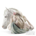 01008666 Lladro Feminity (Лимитированная серия на 3000 пред.)Статуэтка "Мой верный друг" 37 x 49см