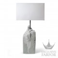 01008551 Lladro Figurative Лампа настольная "Созерцание I (серый)" 57 х 30см