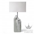01008552 Lladro Figurative Лампа настольная "Созерцание II (серый)" 57 х 30см