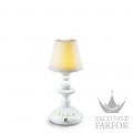 01023759 Lladro Firefly Лампа настольная "Лотос (белый)" 28 x 12см