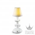 01023765 Lladro Firefly Лампа настольная "Кактус (белый)" 30 x 12см