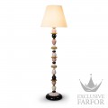 01024002 Lladro Firefly Лампа настольная "Светлячок (бежевый / розовый / золотой / черный)" 162 х 45см