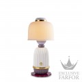 01024148 Lladro Japanese dolls Лампа настольная "Кокеши (кремовый)" 29 х 13см