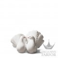 01001169 Lladro Love stories "Anniversaries"Статуэтка "Два голубя" 12 x 19см