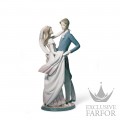 01001528 Lladro Love stories "Weddings"Статуэтка "Люблю - танец новобрачных" 37 x 16см