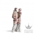 01007233 Lladro Love stories "Re-Cyclos"Статуэтка "Любовь III (цветы)" 34 x 17см