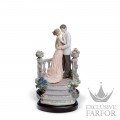 01007695 Lladro Love stories "Romances"Статуэтка "Любовь под луной" 30 x 22см