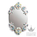 01007834 Lladro Mirrors (Лимитированная серия) Зеркало овальное без рамки (разноцветный) 92 x 53см