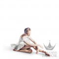 01005919 Lladro On Stage "Ballet"Статуэтка "Балерина с розой" 13 x 21см