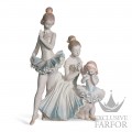 01011893 Lladro On Stage "Ballet" (Лимитированная серия на 500 пред.)Статуэтка "Любовь к балету" 81 x 56см