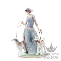 01005802 Lladro Romanticism "Ladies"Статуэтка "Променад" 39 x 23см