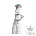 01006866 Lladro Romanticism "Flowering"Статуэтка "Какие ароматы и краски!" 41 x 18см