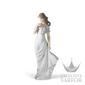 01006918 Lladro Romanticism "Flowering"Статуэтка "Цветочный шепот" 37 x 14см