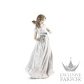 01006921 Lladro Romanticism "Flowering"Статуэтка "Сокровища сердца" 33 x 15см