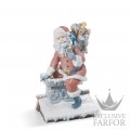01001931 Lladro Spirituality "Christianity" (Лимитированная серия на 1500 пред.)Статуэтка "Через трубу с подарками" 33 x 20см