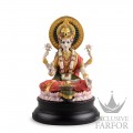 01002024 Lladro Spirituality "Hinduism" (Лимитированная серия на 1800 пред.)  Статуэтка "Богиня Лакшми" 41 х 27см
