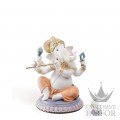 01007182 Lladro Spirituality "Hinduism" (Лимитированная серия на 3000 пред.)Статуэтка "Ганеша с бансури" 23 x 19см