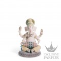 01008316 Lladro Spirituality "Hinduism"Статуэтка "Ганеша с барабаном" 23 x 18см