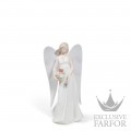 01008534 Lladro Spirituality "Christianity" Верхушка для ёлки "Снежный ангел" 22 x 11см