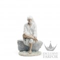 01008707 Lladro Spirituality "Hinduism"Статуэтка "Саи Баба" 26 x 18см