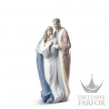 01009218 Lladro Spirituality "Christianity"Статуэтка "Святое семейство" 33 x 15см