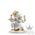 01009277 Lladro Spirituality "The Spirit of India"Статуэтка "Ганеша с бансури (Re-Deco)" 23 х 19см