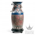 01001954 Lladro World Cultures "Orientalism" (Лимитированная серия на 250 пред.) Ваза "Восточная ваза (красный)" 54 x 26см