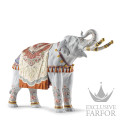 01002040 Lladro World Cultures "Orientalism" (Лимитированная серия на 500 пред.) Статуэтка "Слон" 45 х 65см