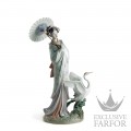 01008253 Lladro World Cultures "Orientalism"Статуэтка "Японский портрет" 39 x 25см