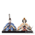 01009793 Lladro World Cultures "Japanese Traditions" (Лимитированная серия на 500 пред.) Статуэтка "Куклы Хина (Синий / бежевый)" 26 х 41см