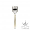06033041 Robbe & Berking Art Deco "Серебро + узорная позолота" Вилка для салата, большая 22,9см