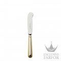 05732091 Robbe & Berking Classic-Faden "Посеребрение + узорная позолота" Нож для масла со стальным лезвием 19,4см