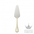 04633052 Robbe & Berking Französisch-Perl "Серебро + узорная позолота" Лопатка для торта 23,5см