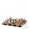 51503,35,1 Robbe & Berking Шахматы "Серебро / позолота" Шахматный набор