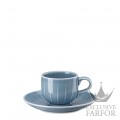 44020-640211-14715 Rosenthal Joyn Denim Blue Чашка эспрессо с блюдцем 0,09л