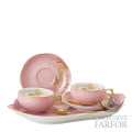10480-408685-28492 Rosenthal Sanssouci Jubilee "Midas Rose" Набор чайный из 5 предметов
