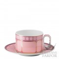 10570-426350-14640 Rosenthal Signum by Swarovski "Rose" Чашка чайная с блюдцем 0,26л