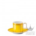 10570-426352-14715 Rosenthal Signum by Swarovski "Jonquil" Чашка эспрессо с блюдцем 0,08л