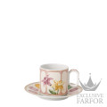 10570-426400-14715 Rosenthal Swarovski Idyllia "Marshmallow" Чашка эспрессо с блюдцем 0,08л