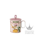 10570-426408-15482 Rosenthal Swarovski Idyllia "Flycatcher Pink" Кружка с крышкой 0,39л