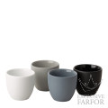 69211-321651-28737 Rosenthal The cup+ "Mixed" Чашка для эспрессо 0,08л, 4шт.