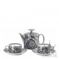 19335-403767-28717 Rosenthal Versace Barocco "Haze" Чайный набор из 5 предметов