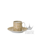 19335-403782-14715 Rosenthal Versace Barocco "Beige" Чашка эспрессо с блюдцем 0,1л