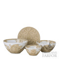 19335-403782-28718 Rosenthal Versace Barocco "Beige" Набор из 4 предметов