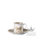 19335-403788-14715 Rosenthal Versace La Coupe des Dieux Чашка эспрессо с блюдцем 0,1л