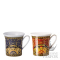 19315-403770-29220 Rosenthal Versace Medusa blue Кружка 0,35л, 2шт.