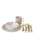 19335-403780-28514 Rosenthal Versace Versace Kids "Barocco Rose" Набор из 7 предметов