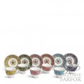 1069033 Wedgwood Florentine Colours Чашка чайная с блюдцем 174мл, 6шт.